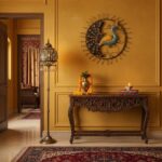 metal Peacock wall frame big (1)