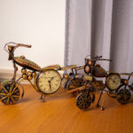 metal bike clock big & small