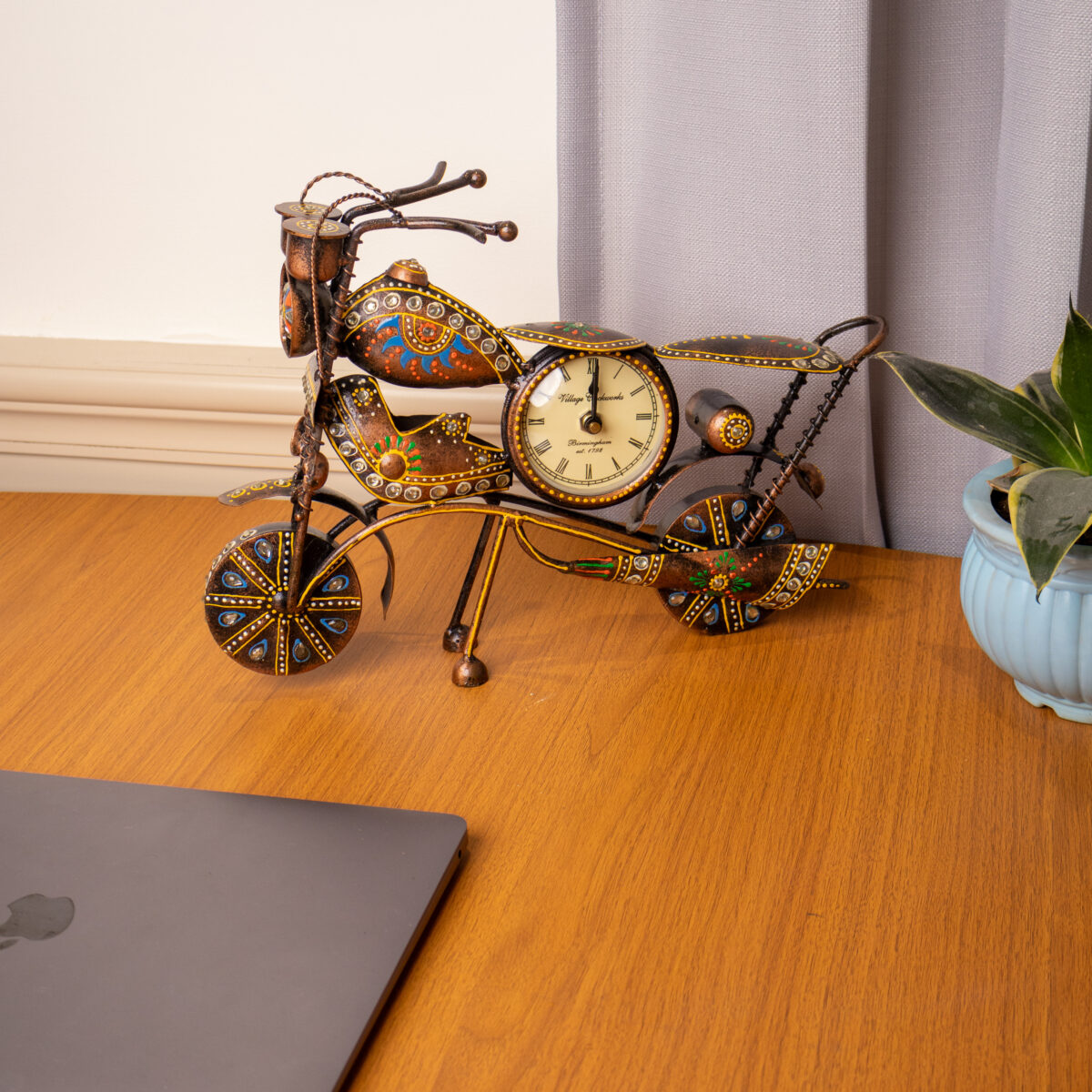 metal bike clock small (5)