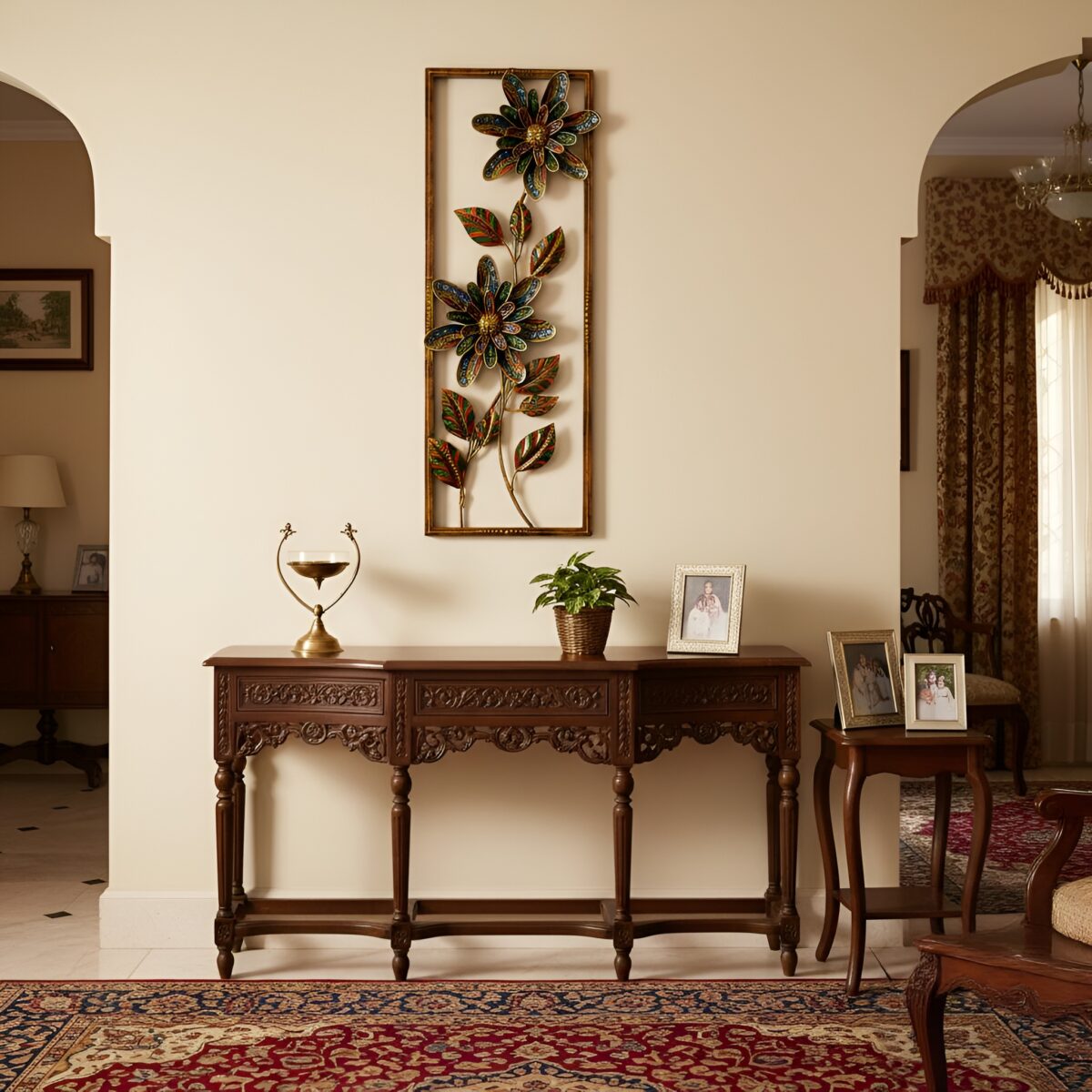 metal flower frame (1)