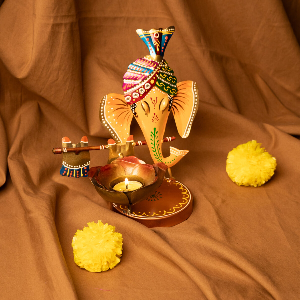 metal ganesh t light (1)