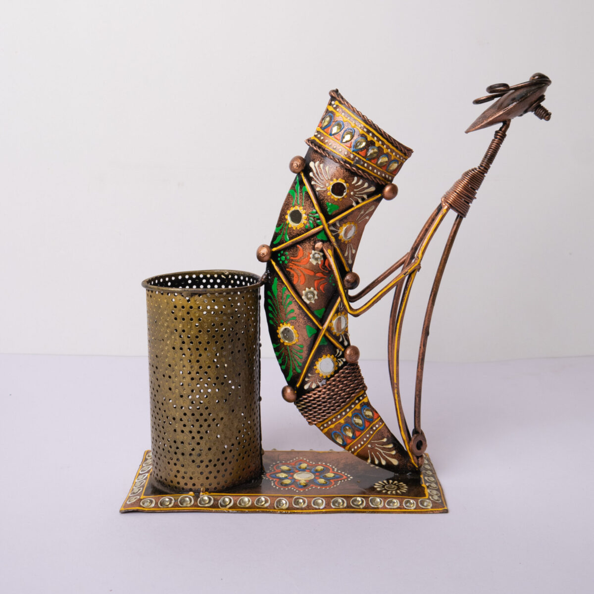 metal lady flower stand (4)