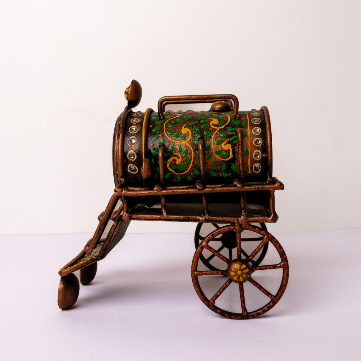 metal train engine clock small (2)