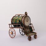 metal train engine clock small (6)
