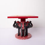 wooden 4elephant table (4)