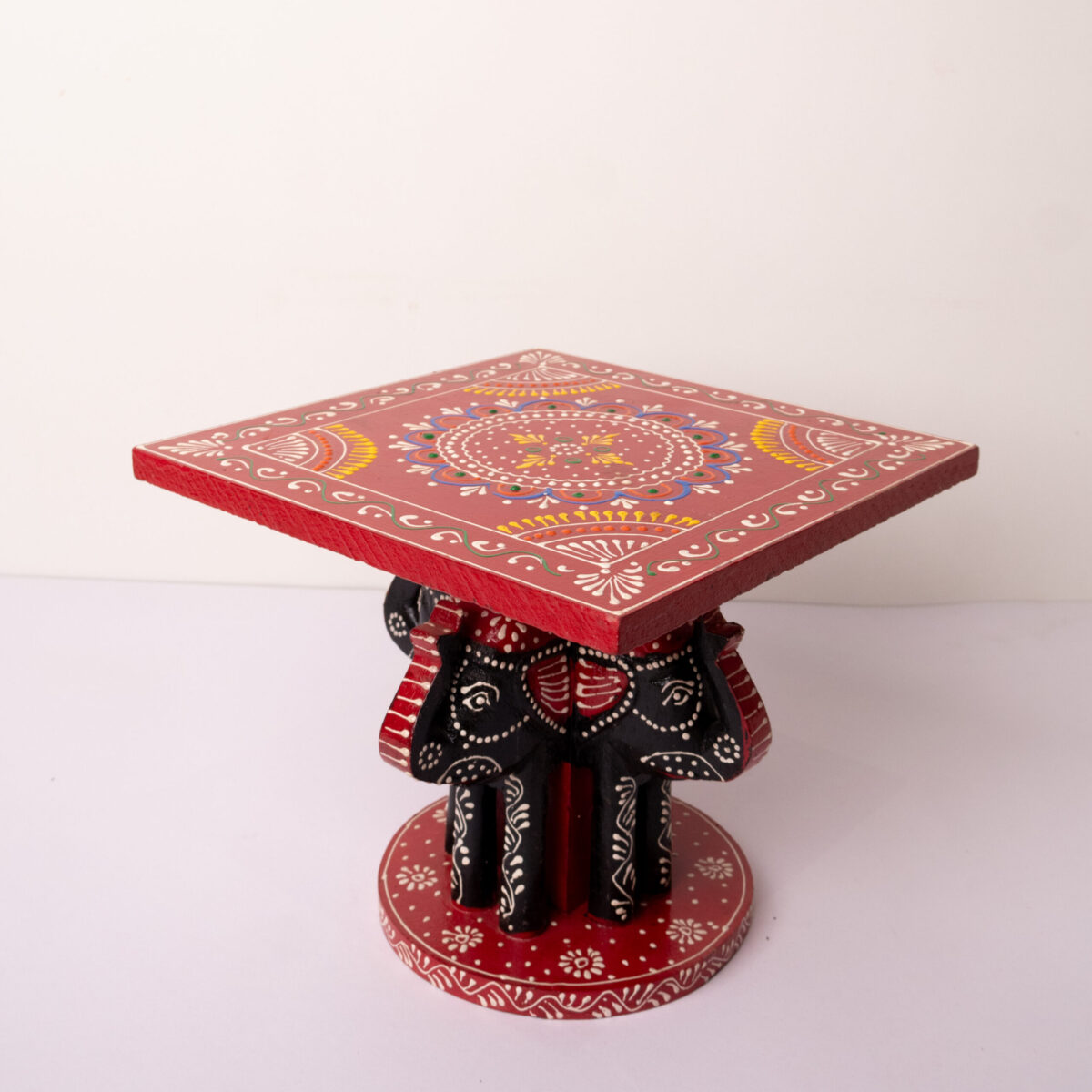 wooden 4elephant table (5)