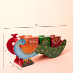 wooden Peacock dry fruit box (4)