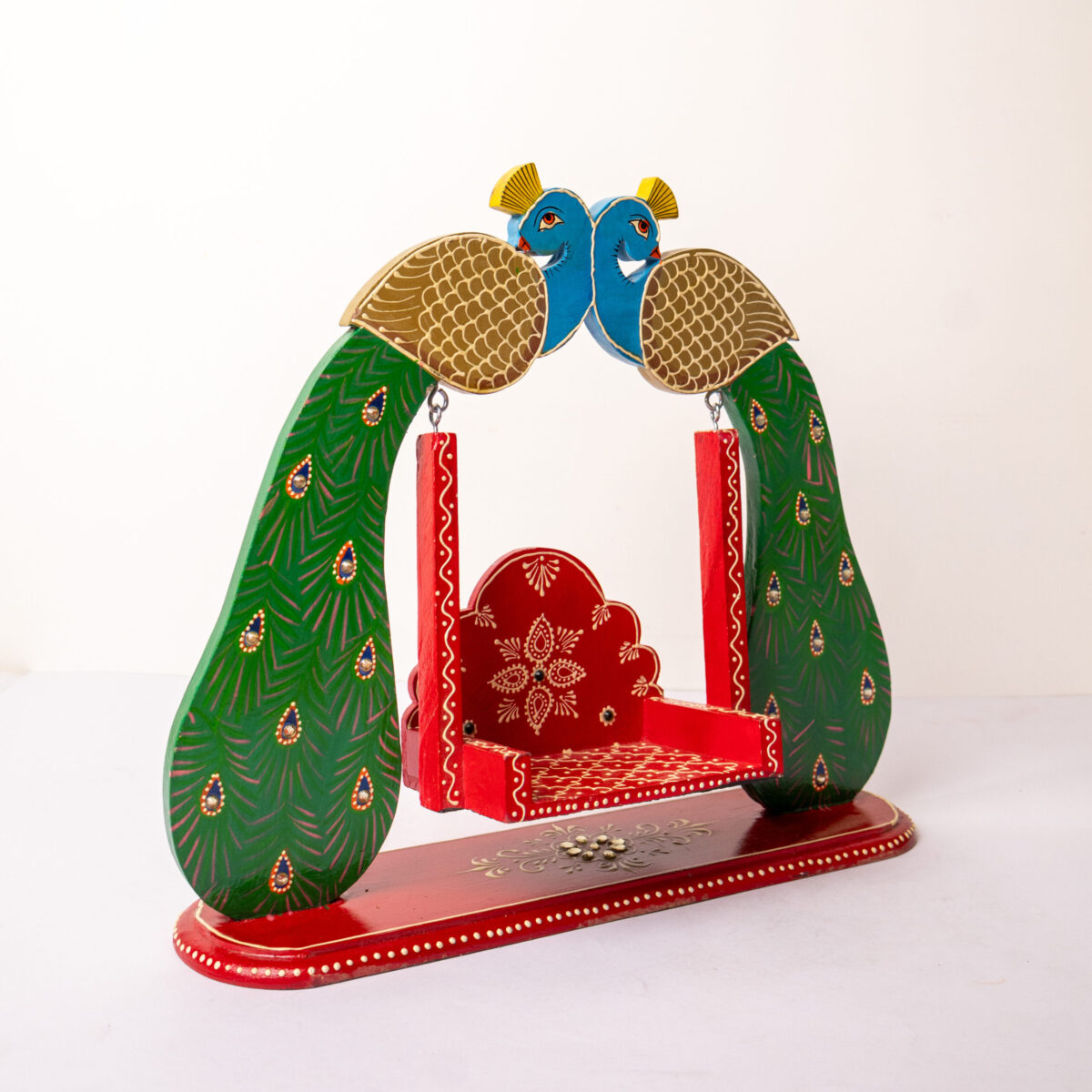 wooden Peacock jhula (5)