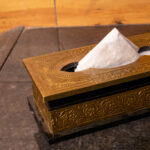 wooden brass tissue box (2)