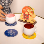 wooden camel Tea coaster (1)