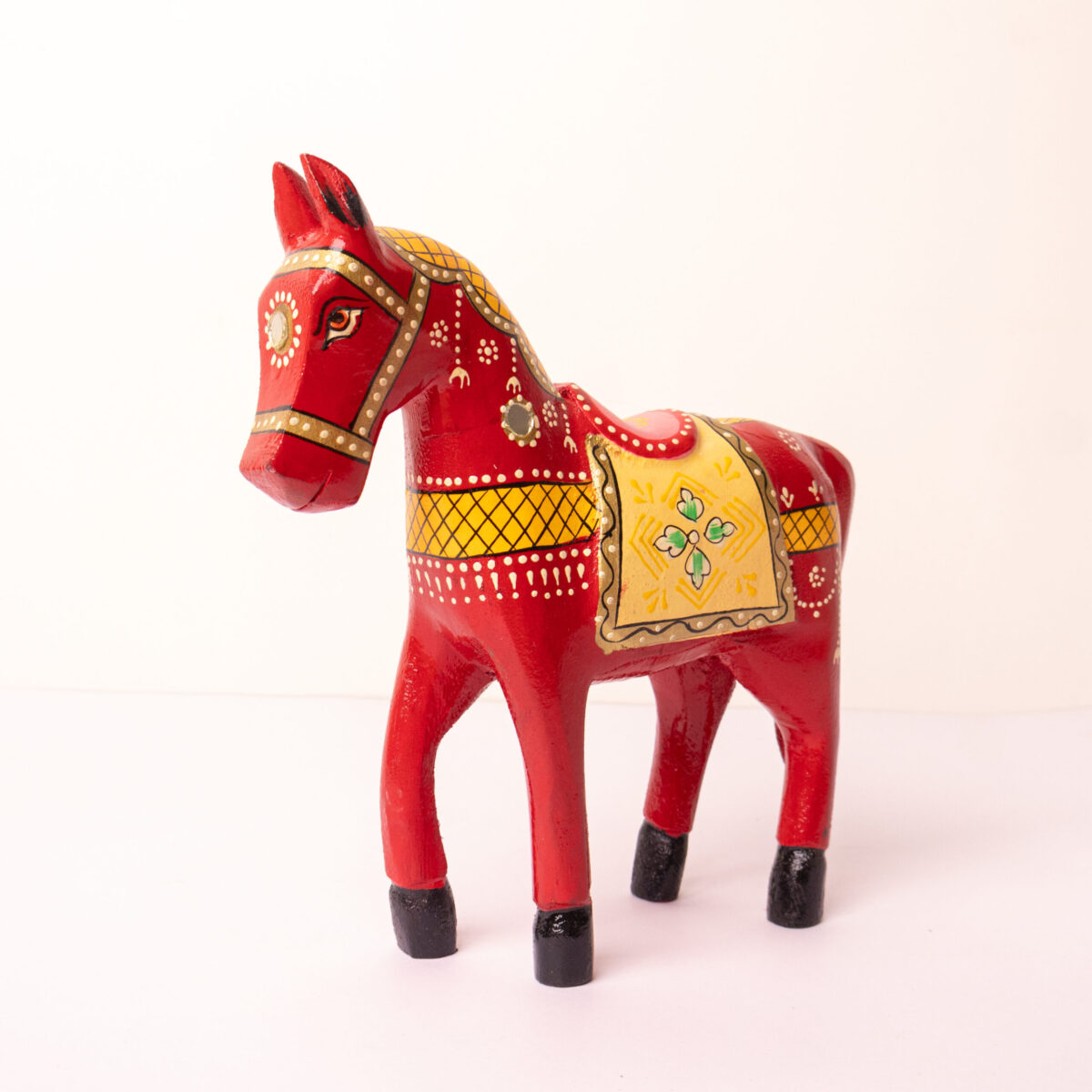 wooden horse set of 2 (10)