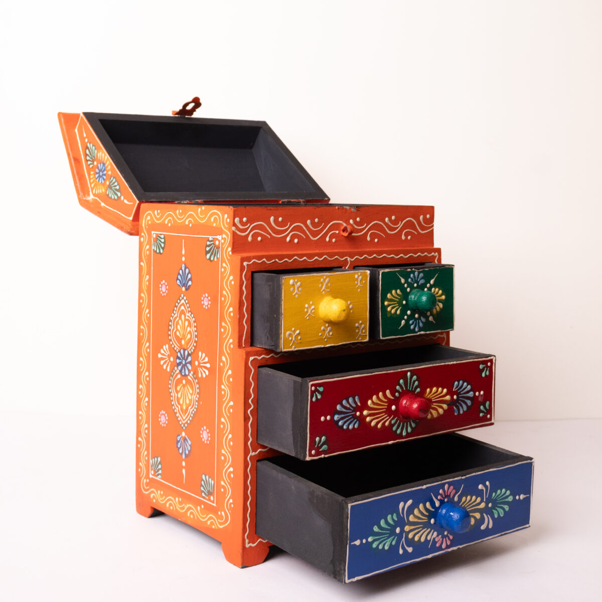 wooden painting jewellery drawer (7)