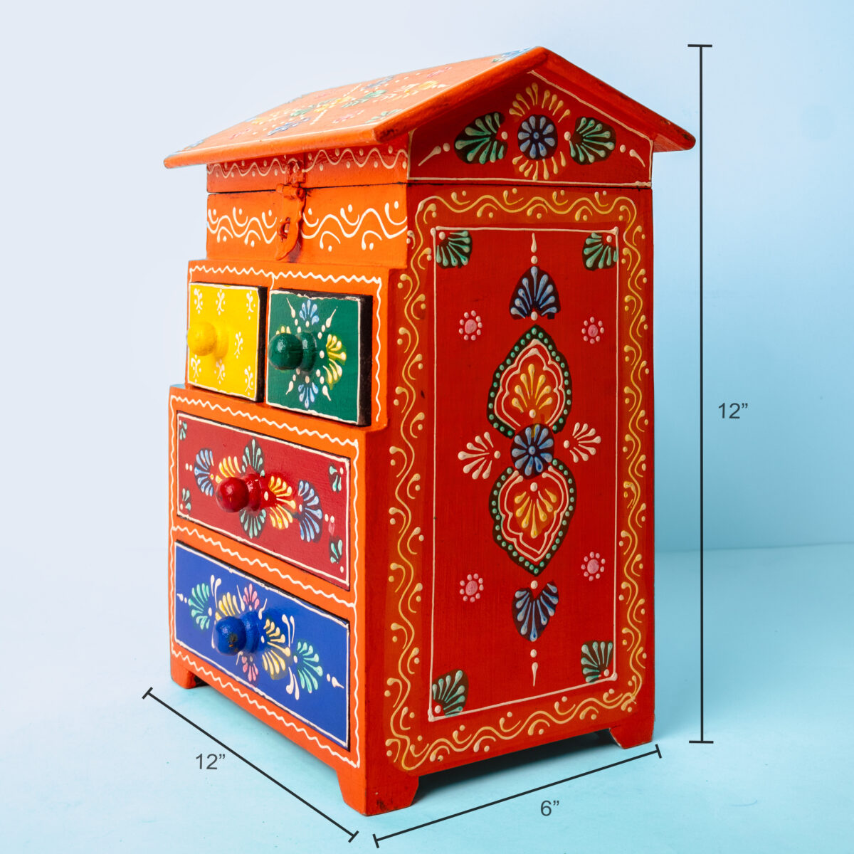 wooden painting jewellery drawer (9)