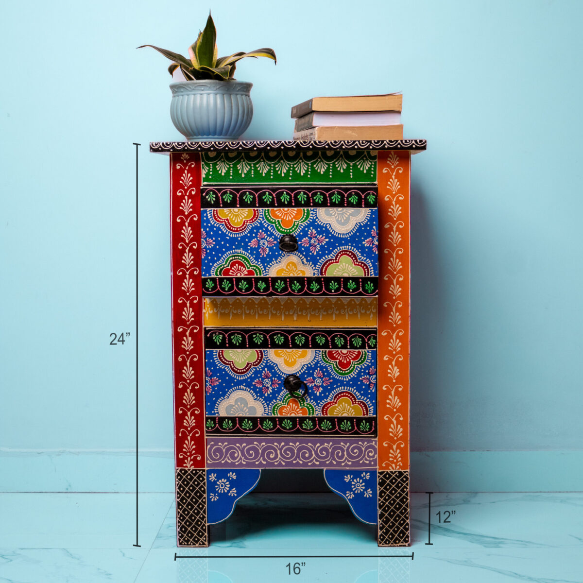 wooden panting badside 2 drawer (5)