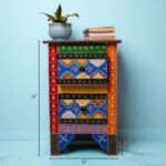 wooden panting badside 2 drawer (5)