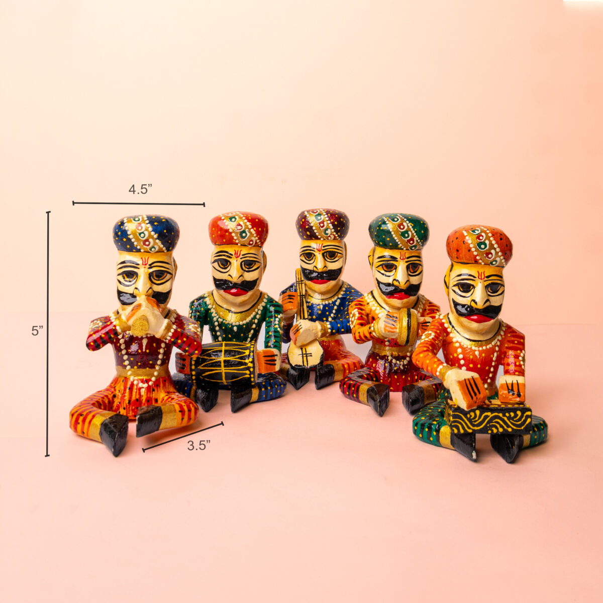 wooden rajasthani musician (4)