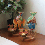 metal ganesh t light and metal krishna t light3 (1)