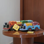 wooden train shaped dry fruits holder 4 box and 2 Box (4)