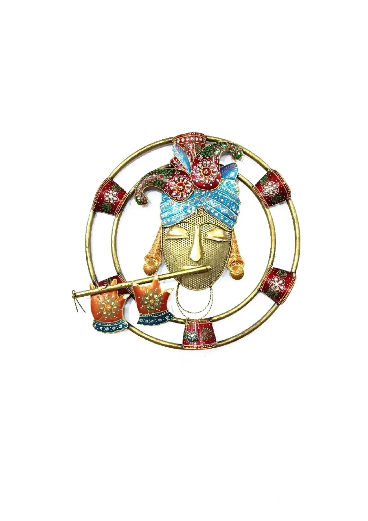 double round Krishna 20x20 1
